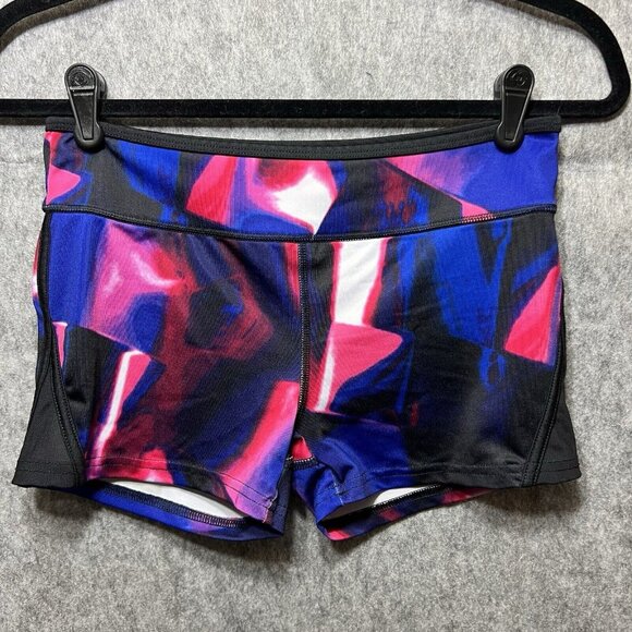 Forever 21 Shorts Women Medium Active Athletic Workout Shorts Multi Color Yoga - Picture 1 of 7